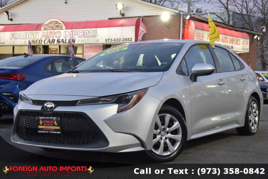 Used Toyota Corolla LE CVT (Natl) 2021 | Foreign Auto Imports. Irvington, New Jersey