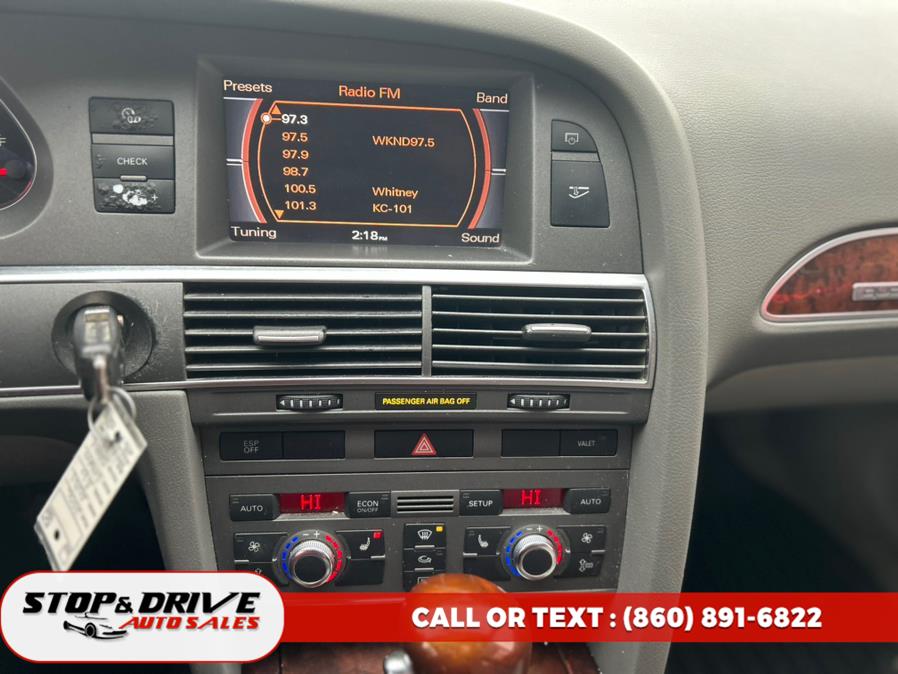 2006 Audi A6 4dr Sdn 3.2L quattro Auto, available for sale in East Windsor, Connecticut | Stop & Drive Auto Sales. East Windsor, Connecticut 2006 Audi A6 4dr Sdn 3.2L quattro Auto, available for sale in East Windsor, Connecticut | Stop & Drive Auto Sales. East Windsor, Connecticut