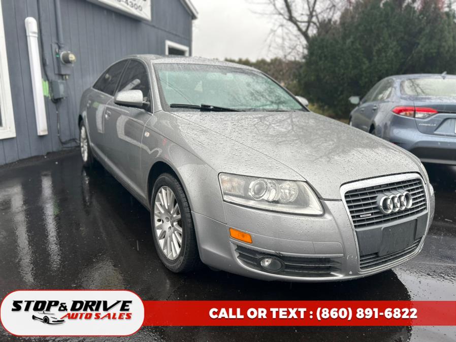 2006 Audi A6 4dr Sdn 3.2L quattro Auto, available for sale in East Windsor, Connecticut | Stop & Drive Auto Sales. East Windsor, Connecticut 2006 Audi A6 4dr Sdn 3.2L quattro Auto, available for sale in East Windsor, Connecticut | Stop & Drive Auto Sales. East Windsor, Connecticut