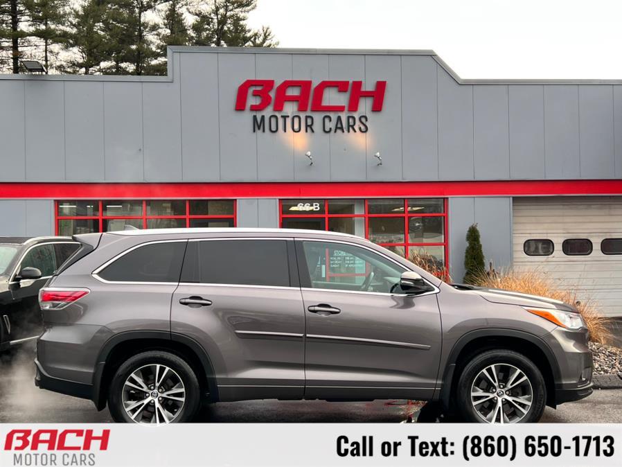 2016 Toyota Highlander AWD 4dr V6 XLE (Natl), available for sale in Canton , Connecticut | Bach Motor Cars. Canton , Connecticut