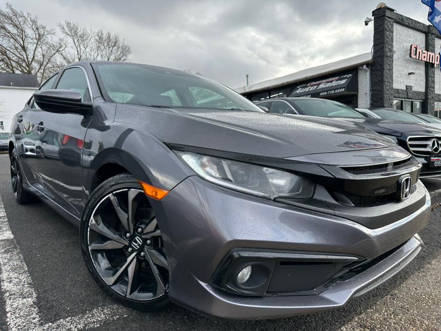 2019 Honda Civic Sedan Sport CVT, available for sale in Linden, New Jersey | Champion Auto Sales. Linden, New Jersey 2019 Honda Civic Sedan Sport CVT, available for sale in Linden, New Jersey | Champion Auto Sales. Linden, New Jersey