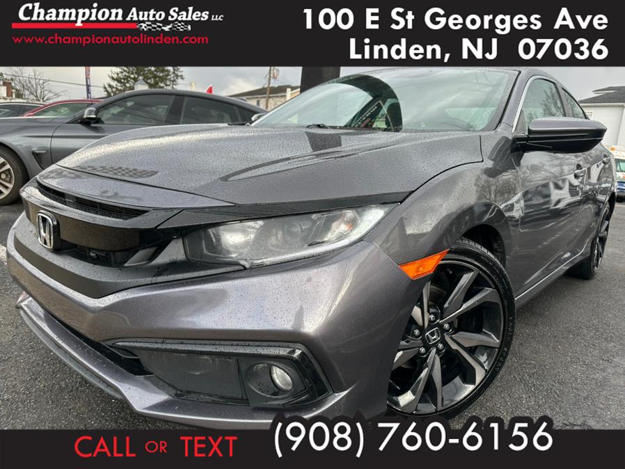 2019 Honda Civic Sedan Sport CVT, available for sale in Linden, New Jersey | Champion Auto Sales. Linden, New Jersey 2019 Honda Civic Sedan Sport CVT, available for sale in Linden, New Jersey | Champion Auto Sales. Linden, New Jersey