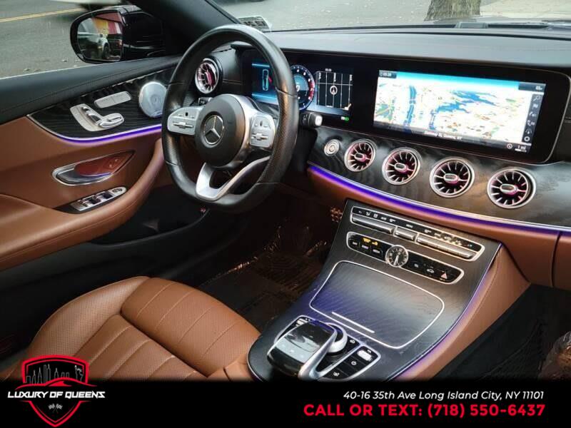 Used Mercedes-Benz E-Class E 450 4MATIC Coupe 2019 | Luxury Of Queens. Long Island City, New York Used Mercedes-Benz E-Class E 450 4MATIC Coupe 2019 | Luxury Of Queens. Long Island City, New York