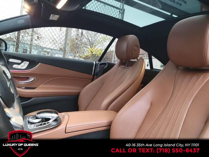 Used Mercedes-Benz E-Class E 450 4MATIC Coupe 2019 | Luxury Of Queens. Long Island City, New York Used Mercedes-Benz E-Class E 450 4MATIC Coupe 2019 | Luxury Of Queens. Long Island City, New York