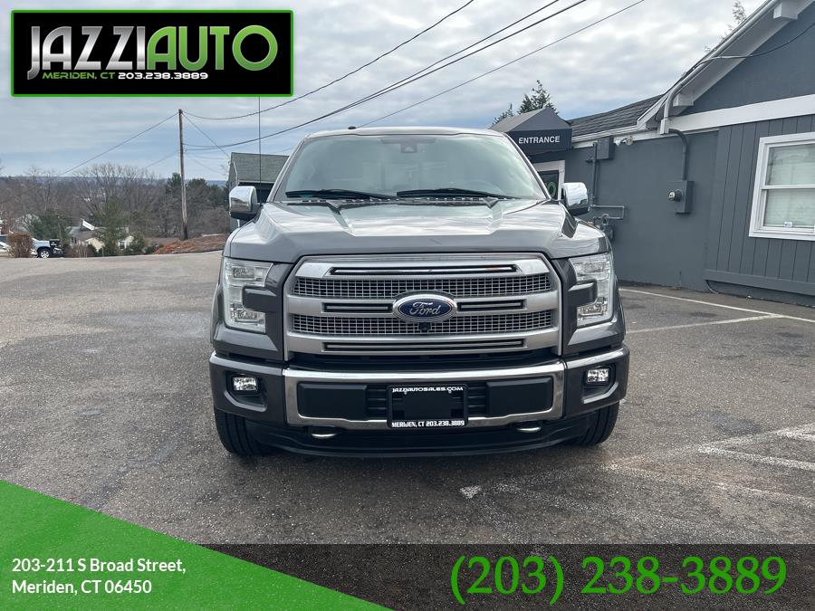 2015 Ford F-150 4WD SuperCrew 145" Platinum, available for sale in Meriden, Connecticut | Jazzi Auto Sales LLC. Meriden, Connecticut 2015 Ford F-150 4WD SuperCrew 145" Platinum, available for sale in Meriden, Connecticut | Jazzi Auto Sales LLC. Meriden, Connecticut