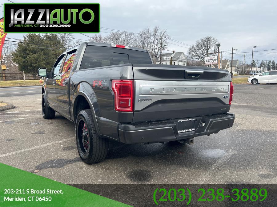 2015 Ford F-150 4WD SuperCrew 145" Platinum, available for sale in Meriden, Connecticut | Jazzi Auto Sales LLC. Meriden, Connecticut 2015 Ford F-150 4WD SuperCrew 145" Platinum, available for sale in Meriden, Connecticut | Jazzi Auto Sales LLC. Meriden, Connecticut
