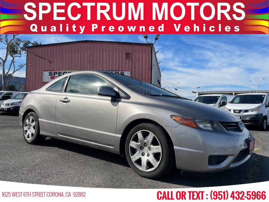 2007 Honda Civic Cpe 2dr AT LX, available for sale in Corona, California | Spectrum Motors. Corona, California