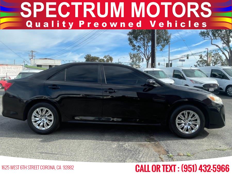 2012 Toyota Camry 4dr Sdn I4 Auto LE (Natl), available for sale in Corona, California | Spectrum Motors. Corona, California 2012 Toyota Camry 4dr Sdn I4 Auto LE (Natl), available for sale in Corona, California | Spectrum Motors. Corona, California