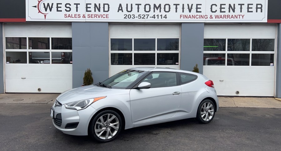 2016 Hyundai Veloster 3dr Cpe Auto, available for sale in Waterbury, Connecticut | West End Automotive Center. Waterbury, Connecticut