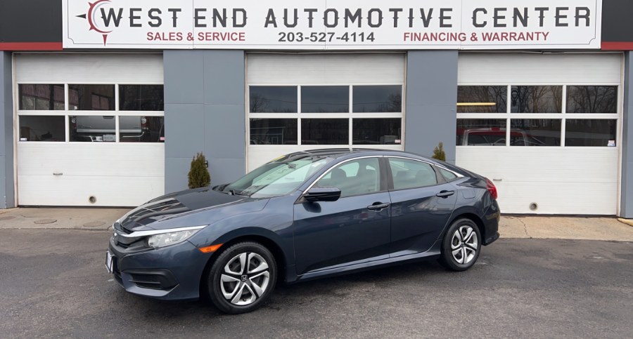 2017 Honda Civic Sedan LX, available for sale in Waterbury, Connecticut | West End Automotive Center. Waterbury, Connecticut 2017 Honda Civic Sedan LX, available for sale in Waterbury, Connecticut | West End Automotive Center. Waterbury, Connecticut