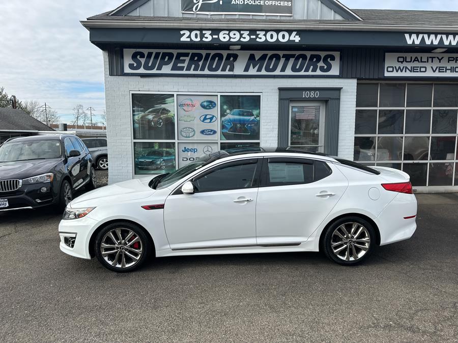 Used KIA OPTIMA SX LTD 4dr Sdn SXL Turbo 2014 | Superior Motors LLC. Milford, Connecticut