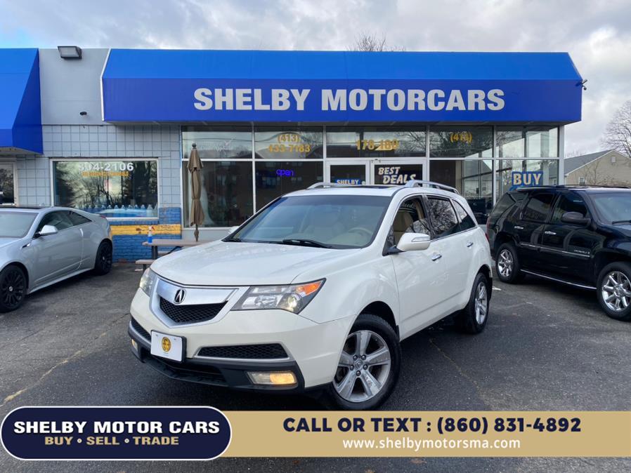 2010 Acura MDX AWD 4dr Technology/Entertainment Pkg, available for sale in Springfield, Massachusetts | Shelby Motor Cars. Springfield, Massachusetts