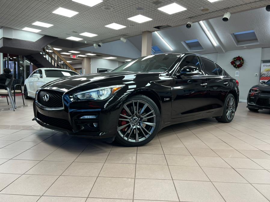 2017 INFINITI Q50 Red Sport 400 AWD, available for sale in Massapequa Park, New York | Power Motors East. Massapequa Park, New York 2017 INFINITI Q50 Red Sport 400 AWD, available for sale in Massapequa Park, New York | Power Motors East. Massapequa Park, New York