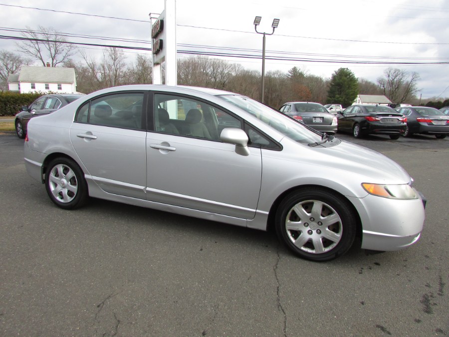 2007 Honda Civic Sdn 4dr AT LX, available for sale in East Windsor, Connecticut | United Auto Sales of E Windsor, Inc. East Windsor, Connecticut 2007 Honda Civic Sdn 4dr AT LX, available for sale in East Windsor, Connecticut | United Auto Sales of E Windsor, Inc. East Windsor, Connecticut