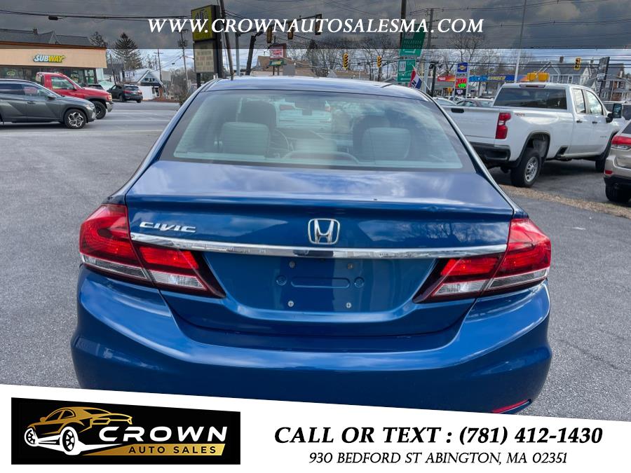 2013 Honda Civic Sdn 4dr Auto LX, available for sale in Abington, Massachusetts | Crown Auto Sales. Abington, Massachusetts 2013 Honda Civic Sdn 4dr Auto LX, available for sale in Abington, Massachusetts | Crown Auto Sales. Abington, Massachusetts