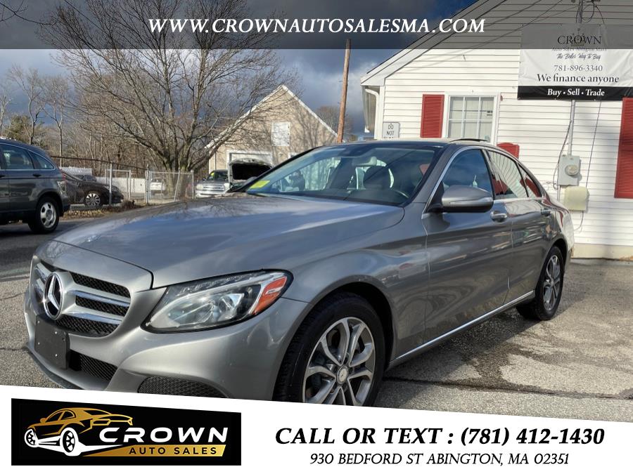 2016 Mercedes-Benz C-Class 4dr Sdn C 300 Luxury 4MATIC, available for sale in Abington, Massachusetts | Crown Auto Sales. Abington, Massachusetts 2016 Mercedes-Benz C-Class 4dr Sdn C 300 Luxury 4MATIC, available for sale in Abington, Massachusetts | Crown Auto Sales. Abington, Massachusetts