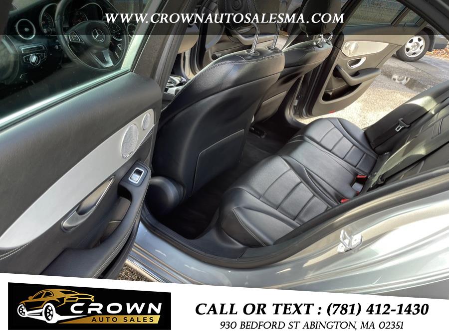 2016 Mercedes-Benz C-Class 4dr Sdn C 300 Luxury 4MATIC, available for sale in Abington, Massachusetts | Crown Auto Sales. Abington, Massachusetts 2016 Mercedes-Benz C-Class 4dr Sdn C 300 Luxury 4MATIC, available for sale in Abington, Massachusetts | Crown Auto Sales. Abington, Massachusetts