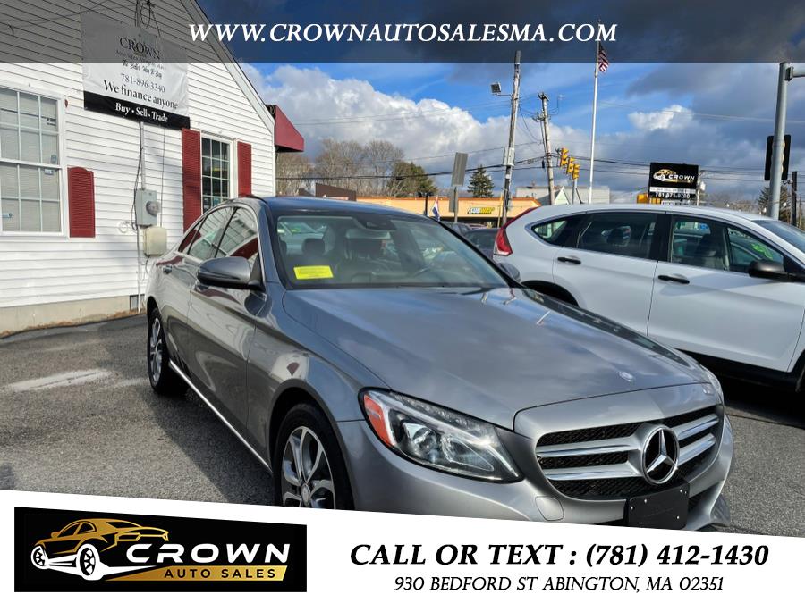 2016 Mercedes-Benz C-Class 4dr Sdn C 300 Luxury 4MATIC, available for sale in Abington, Massachusetts | Crown Auto Sales. Abington, Massachusetts 2016 Mercedes-Benz C-Class 4dr Sdn C 300 Luxury 4MATIC, available for sale in Abington, Massachusetts | Crown Auto Sales. Abington, Massachusetts