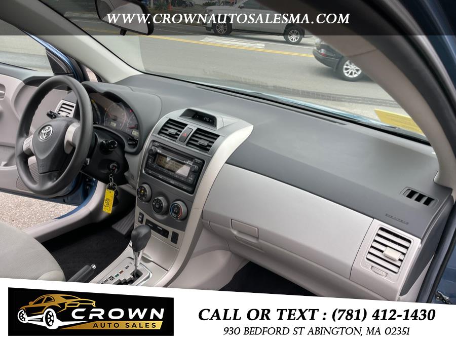 2012 Toyota Corolla 4dr Sdn Auto LE (Natl), available for sale in Abington, Massachusetts | Crown Auto Sales. Abington, Massachusetts 2012 Toyota Corolla 4dr Sdn Auto LE (Natl), available for sale in Abington, Massachusetts | Crown Auto Sales. Abington, Massachusetts