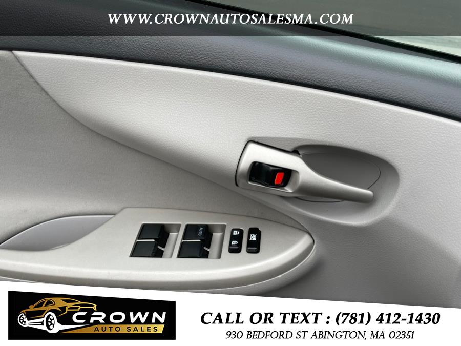 2012 Toyota Corolla 4dr Sdn Auto LE (Natl), available for sale in Abington, Massachusetts | Crown Auto Sales. Abington, Massachusetts 2012 Toyota Corolla 4dr Sdn Auto LE (Natl), available for sale in Abington, Massachusetts | Crown Auto Sales. Abington, Massachusetts