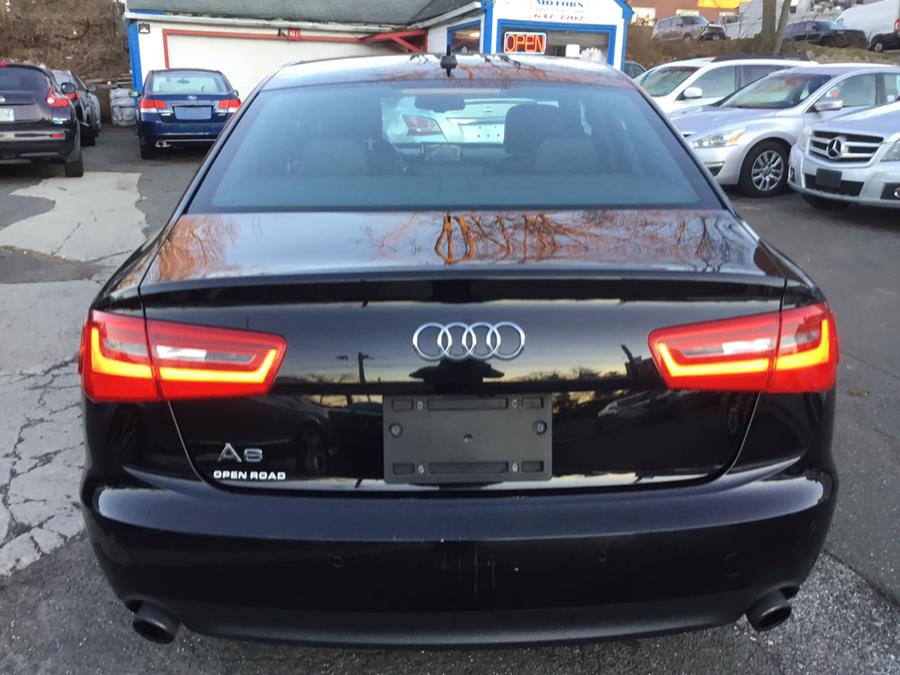 2013 Audi A6 quattro 4dr 3.0L TDI Premium Plus, available for sale in Manchester, Connecticut | Liberty Motors. Manchester, Connecticut 2013 Audi A6 quattro 4dr 3.0L TDI Premium Plus, available for sale in Manchester, Connecticut | Liberty Motors. Manchester, Connecticut