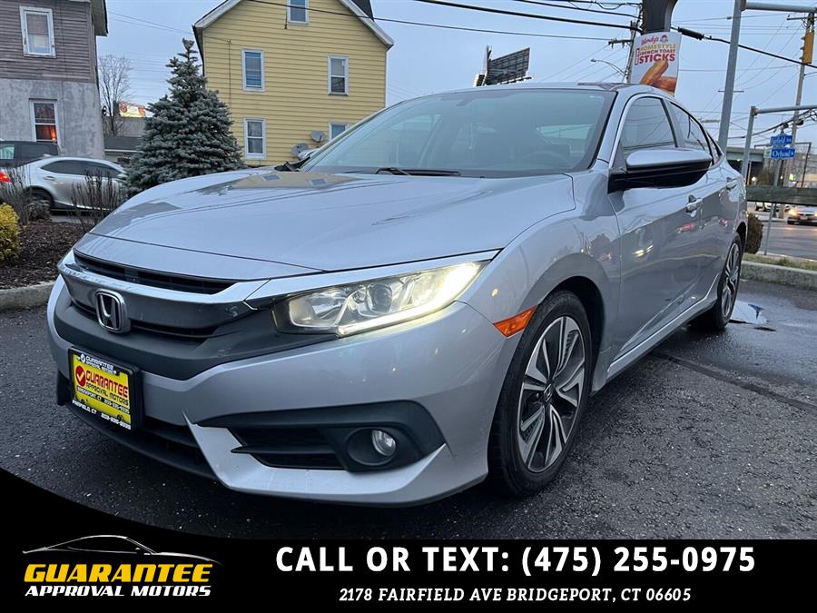 2016 Honda Civic EX T 4dr Sedan, available for sale in Bridgeport, Connecticut | Guarantee Approval Motors. Bridgeport, Connecticut 2016 Honda Civic EX T 4dr Sedan, available for sale in Bridgeport, Connecticut | Guarantee Approval Motors. Bridgeport, Connecticut