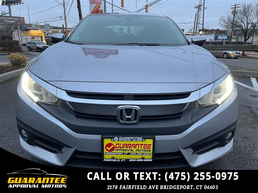 2016 Honda Civic EX T 4dr Sedan, available for sale in Bridgeport, Connecticut | Guarantee Approval Motors. Bridgeport, Connecticut