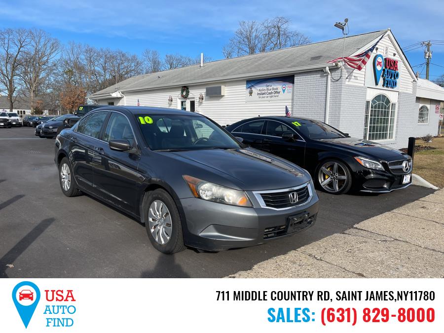 2010 Honda Accord Sdn 4dr I4 Auto LX, available for sale in Saint James, New York | USA Auto Find. Saint James, New York