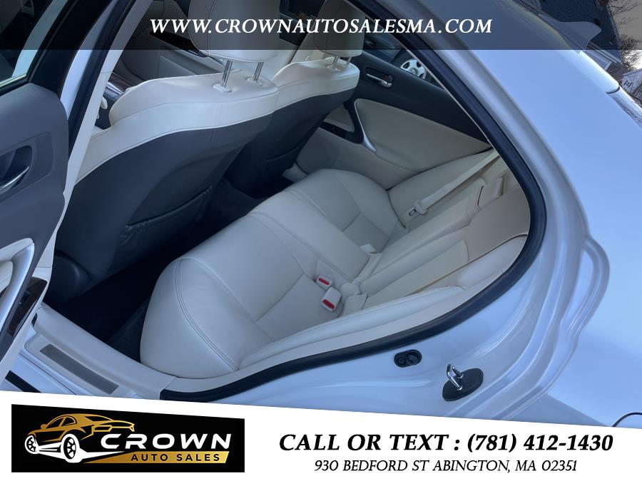 2011 Lexus IS 250 4dr Sport Sdn Auto AWD, available for sale in Abington, Massachusetts | Crown Auto Sales. Abington, Massachusetts 2011 Lexus IS 250 4dr Sport Sdn Auto AWD, available for sale in Abington, Massachusetts | Crown Auto Sales. Abington, Massachusetts