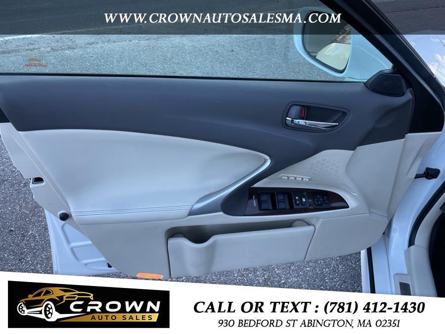 2011 Lexus IS 250 4dr Sport Sdn Auto AWD, available for sale in Abington, Massachusetts | Crown Auto Sales. Abington, Massachusetts 2011 Lexus IS 250 4dr Sport Sdn Auto AWD, available for sale in Abington, Massachusetts | Crown Auto Sales. Abington, Massachusetts
