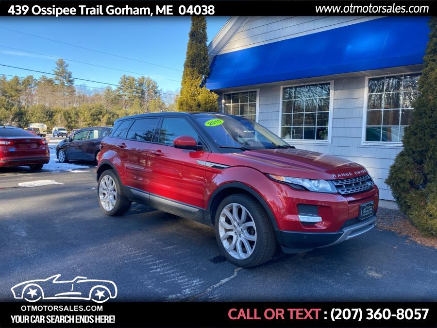 2015 Land Rover Range Rover Evoque 5dr HB Pure Plus, available for sale in Gorham, Maine | Ossipee Trail Motor Sales. Gorham, Maine 2015 Land Rover Range Rover Evoque 5dr HB Pure Plus, available for sale in Gorham, Maine | Ossipee Trail Motor Sales. Gorham, Maine