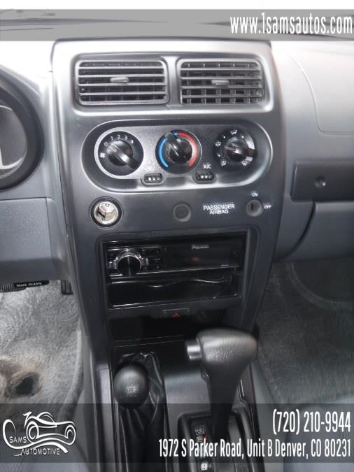 2004 Nissan Frontier 4WD XE King Cab V6 Auto Desert Runner, available for sale in Denver, Colorado | Sam's Automotive. Denver, Colorado 2004 Nissan Frontier 4WD XE King Cab V6 Auto Desert Runner, available for sale in Denver, Colorado | Sam's Automotive. Denver, Colorado