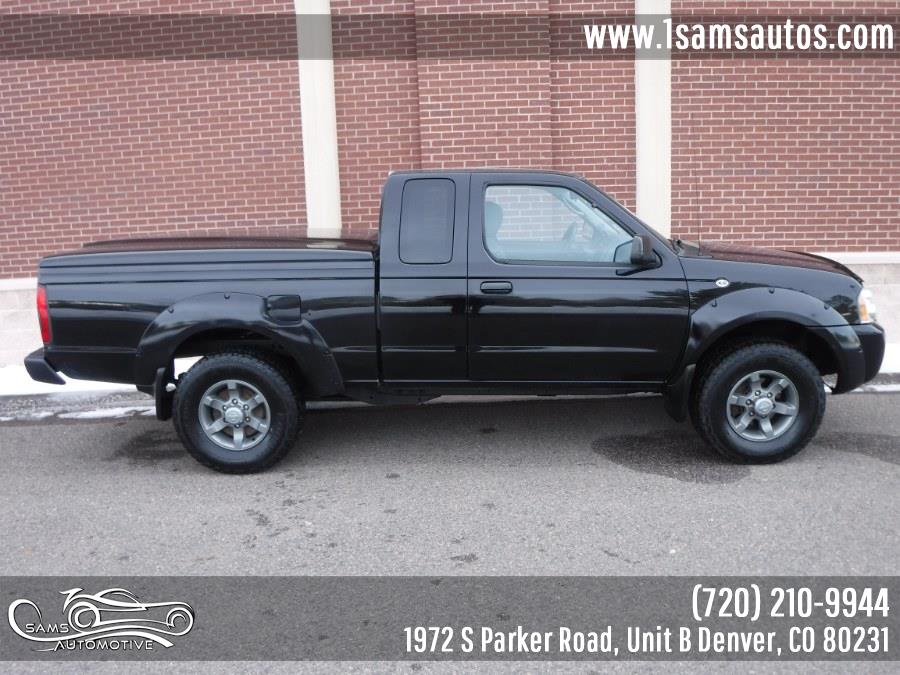 2004 Nissan Frontier 4WD XE King Cab V6 Auto Desert Runner, available for sale in Denver, Colorado | Sam's Automotive. Denver, Colorado 2004 Nissan Frontier 4WD XE King Cab V6 Auto Desert Runner, available for sale in Denver, Colorado | Sam's Automotive. Denver, Colorado