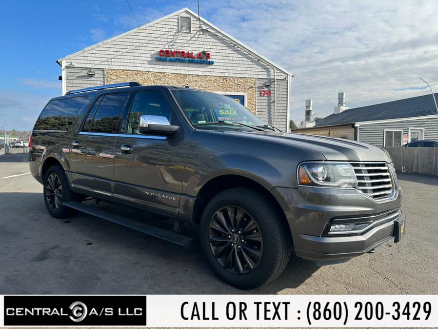 2015 Lincoln Navigator L 4WD 4dr, available for sale in East Windsor, Connecticut | Central A/S LLC. East Windsor, Connecticut