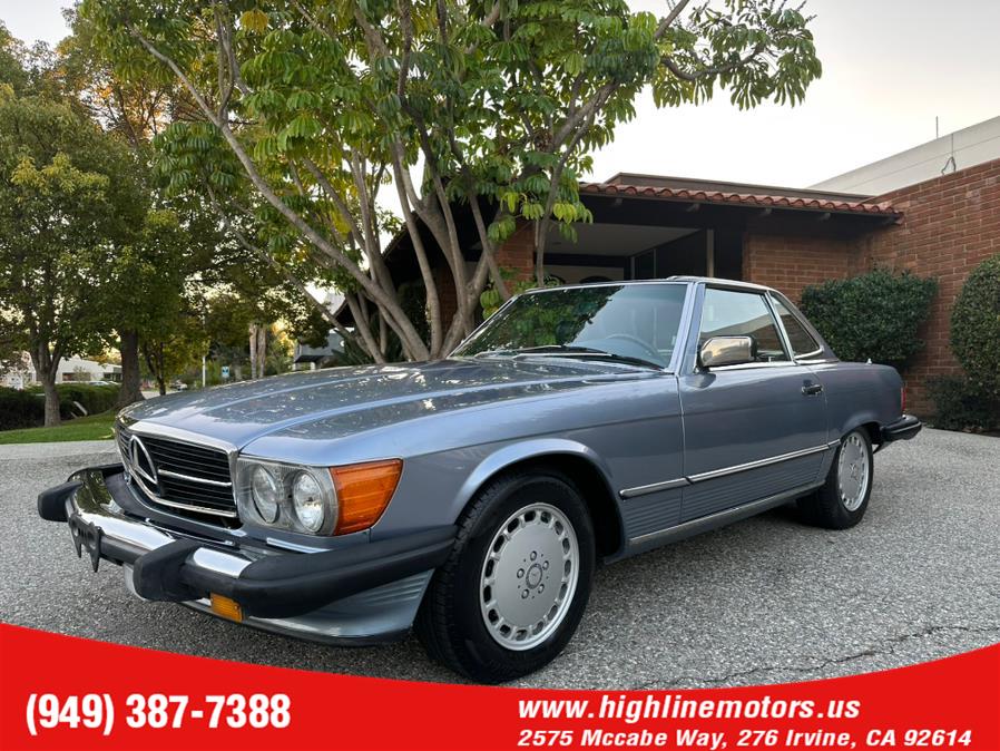 1986 Mercedes-Benz 560 SL 2dr Convertible 560SL, available for sale in Irvine, California | High Line Motors LLC. Irvine, California 1986 Mercedes-Benz 560 SL 2dr Convertible 560SL, available for sale in Irvine, California | High Line Motors LLC. Irvine, California