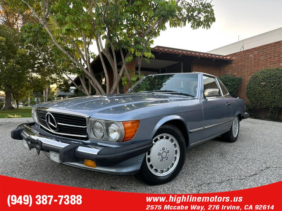 1986 Mercedes-Benz 560 SL 2dr Convertible 560SL, available for sale in Irvine, California | High Line Motors LLC. Irvine, California