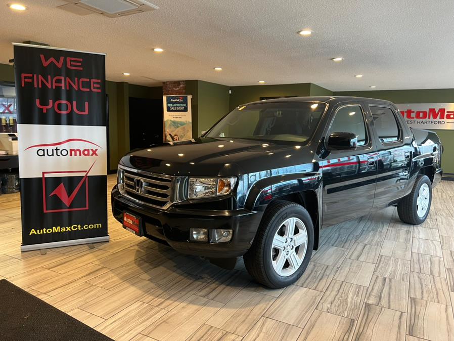 2012 Honda Ridgeline 4WD Crew Cab RTL, available for sale in West Hartford, Connecticut | AutoMax. West Hartford, Connecticut