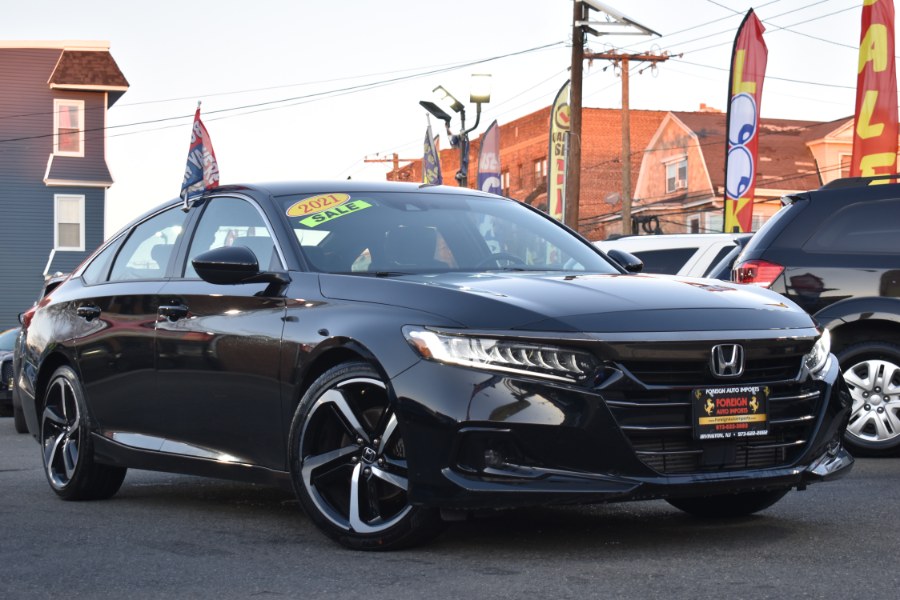 2021 Honda Accord Sedan Sport 1.5T CVT, available for sale in Irvington, New Jersey | Foreign Auto Imports. Irvington, New Jersey