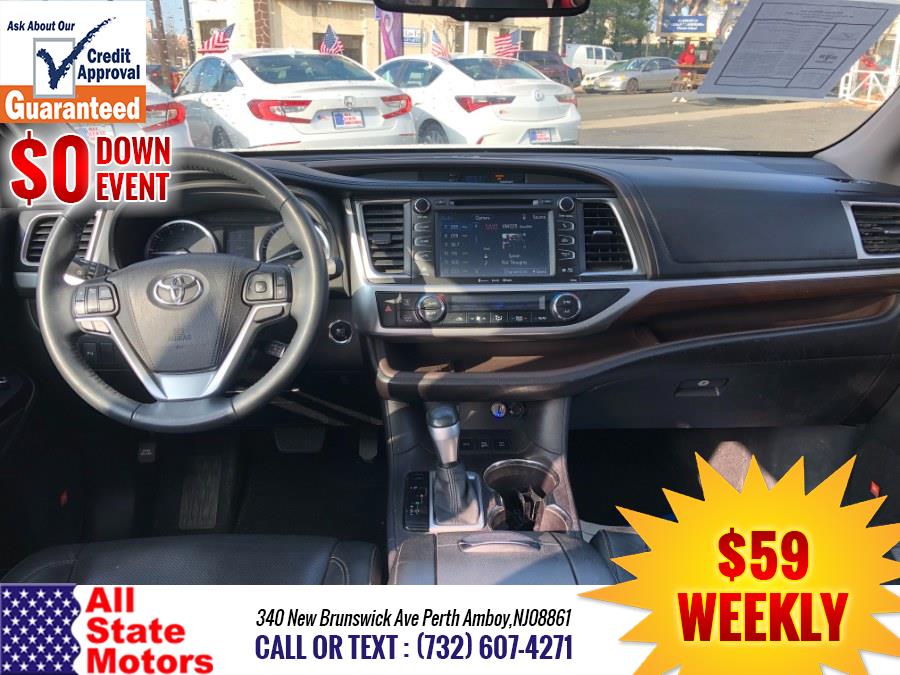 2016 Toyota Highlander AWD 4dr V6 Limited (Natl), available for sale in Perth Amboy, New Jersey | All State Motor Inc. Perth Amboy, New Jersey 2016 Toyota Highlander AWD 4dr V6 Limited (Natl), available for sale in Perth Amboy, New Jersey | All State Motor Inc. Perth Amboy, New Jersey