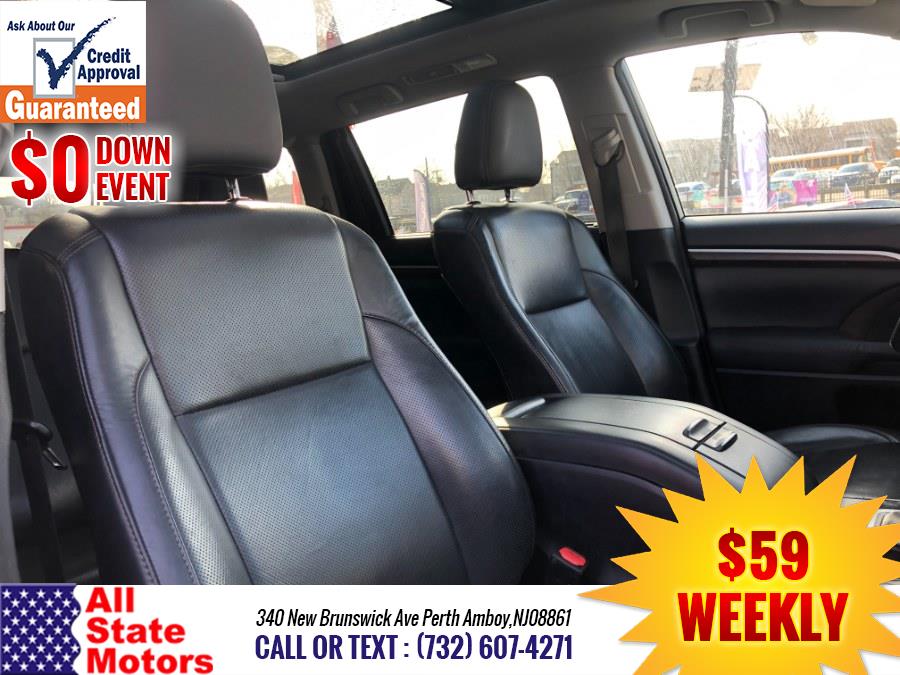 2016 Toyota Highlander AWD 4dr V6 Limited (Natl), available for sale in Perth Amboy, New Jersey | All State Motor Inc. Perth Amboy, New Jersey 2016 Toyota Highlander AWD 4dr V6 Limited (Natl), available for sale in Perth Amboy, New Jersey | All State Motor Inc. Perth Amboy, New Jersey