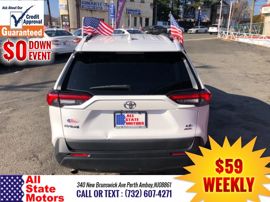 2019 Toyota RAV4 LE AWD (Natl), available for sale in Perth Amboy, New Jersey | All State Motor Inc. Perth Amboy, New Jersey 2019 Toyota RAV4 LE AWD (Natl), available for sale in Perth Amboy, New Jersey | All State Motor Inc. Perth Amboy, New Jersey