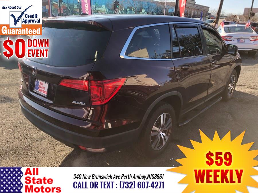 2017 Honda Pilot EX-L AWD, available for sale in Perth Amboy, New Jersey | All State Motor Inc. Perth Amboy, New Jersey 2017 Honda Pilot EX-L AWD, available for sale in Perth Amboy, New Jersey | All State Motor Inc. Perth Amboy, New Jersey