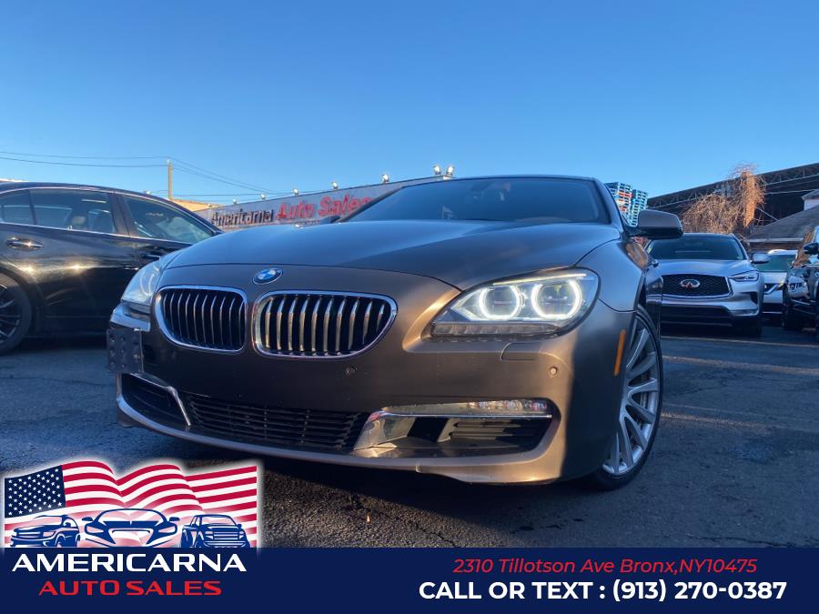 2013 BMW 6 Series 4dr Sdn 640i Gran Coupe, available for sale in Bronx, New York | Americarna Auto Sales LLC. Bronx, New York 2013 BMW 6 Series 4dr Sdn 640i Gran Coupe, available for sale in Bronx, New York | Americarna Auto Sales LLC. Bronx, New York