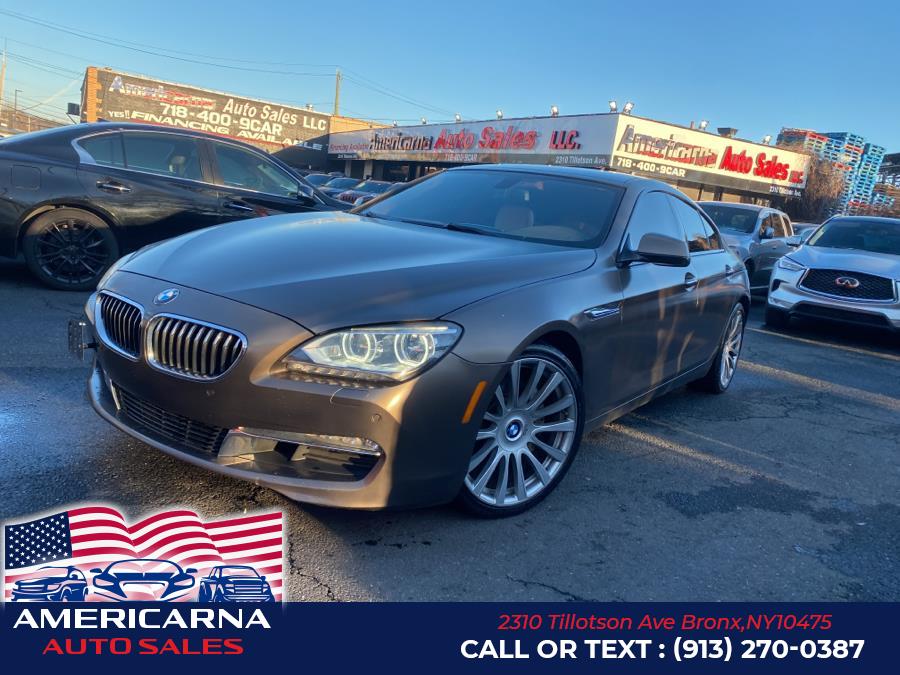 2013 BMW 6 Series 4dr Sdn 640i Gran Coupe, available for sale in Bronx, New York | Americarna Auto Sales LLC. Bronx, New York 2013 BMW 6 Series 4dr Sdn 640i Gran Coupe, available for sale in Bronx, New York | Americarna Auto Sales LLC. Bronx, New York