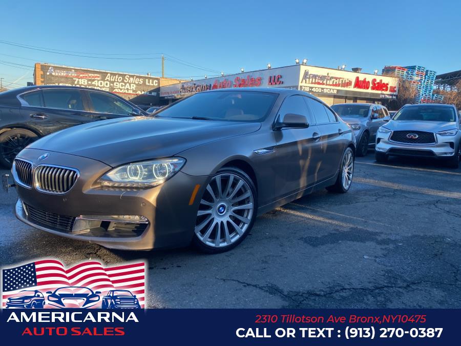 2013 BMW 6 Series 4dr Sdn 640i Gran Coupe, available for sale in Bronx, New York | Americarna Auto Sales LLC. Bronx, New York 2013 BMW 6 Series 4dr Sdn 640i Gran Coupe, available for sale in Bronx, New York | Americarna Auto Sales LLC. Bronx, New York