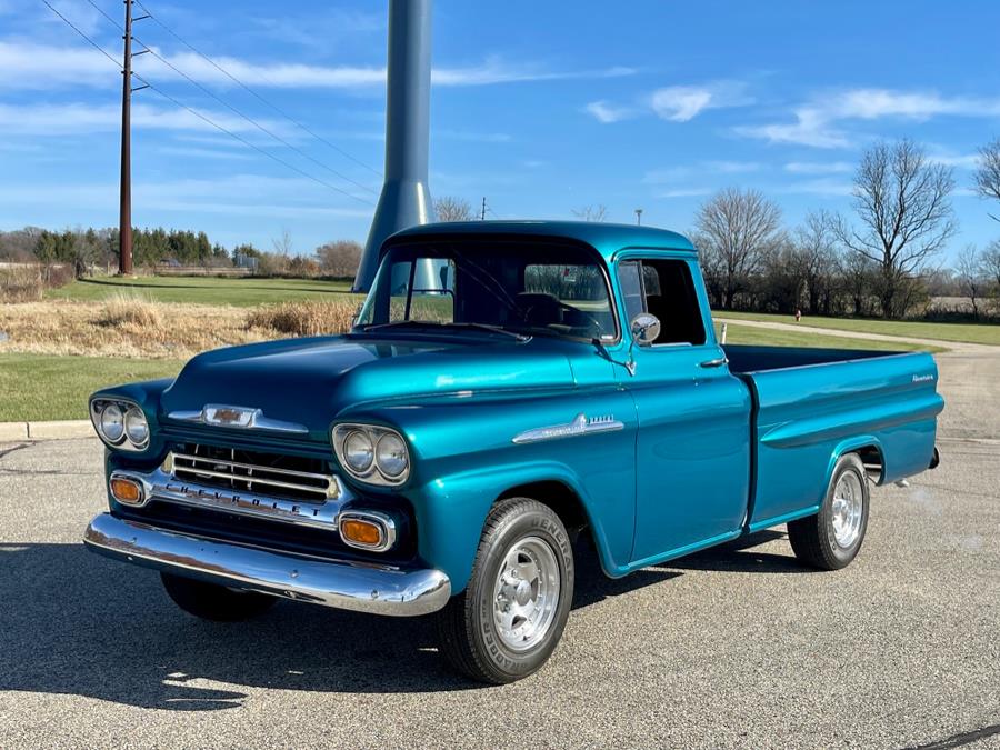 1958 Chevrolet Apache Truck, available for sale in Darien, Wisconsin | Geneva Motor Cars. Darien, Wisconsin 1958 Chevrolet Apache Truck, available for sale in Darien, Wisconsin | Geneva Motor Cars. Darien, Wisconsin