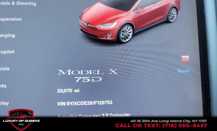 Used Tesla Model X 75D AWD 2018 | Luxury Of Queens. Long Island City, New York Used Tesla Model X 75D AWD 2018 | Luxury Of Queens. Long Island City, New York