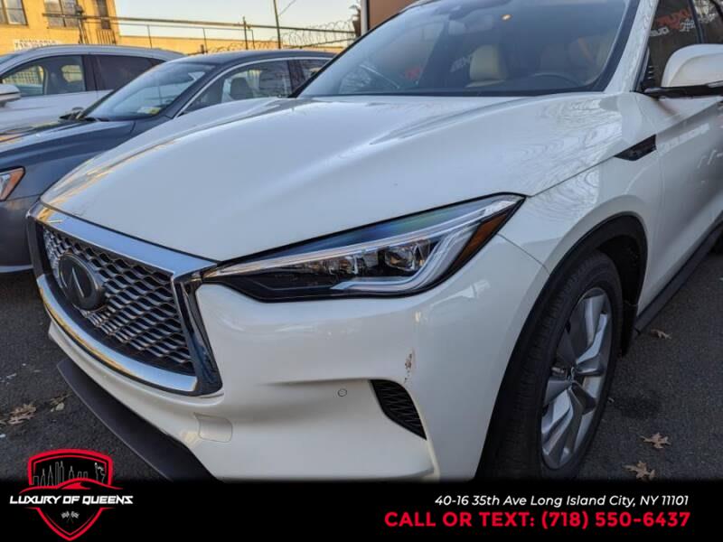 Used INFINITI QX50 ESSENTIAL FWD 2020 | Luxury Of Queens. Long Island City, New York Used INFINITI QX50 ESSENTIAL FWD 2020 | Luxury Of Queens. Long Island City, New York