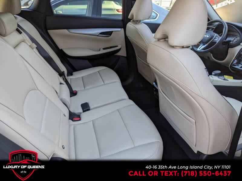 Used INFINITI QX50 ESSENTIAL FWD 2020 | Luxury Of Queens. Long Island City, New York Used INFINITI QX50 ESSENTIAL FWD 2020 | Luxury Of Queens. Long Island City, New York