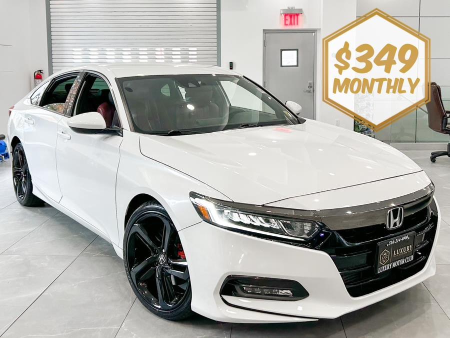 2018 Honda Accord Sedan Sport 1.5T CVT, available for sale in Franklin Square, New York | Luxury Motor Club. Franklin Square, New York 2018 Honda Accord Sedan Sport 1.5T CVT, available for sale in Franklin Square, New York | Luxury Motor Club. Franklin Square, New York